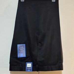 Men's Croft & Barrow Classic Black Trousers 42 x 30 - NWT